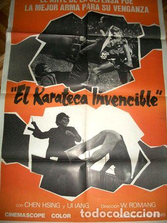 Thematic medals: afiche cine el karateca invencible chen hsing kung fu bizarr