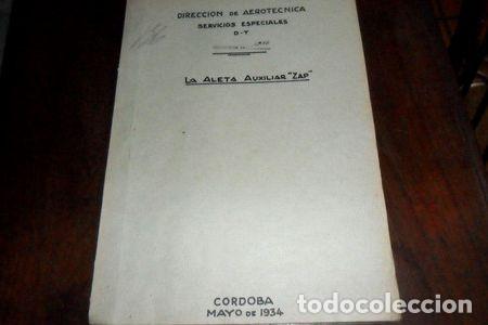 Thematic medals: avion aviacion aeronautica 1934 aleta auxiliar zap flap