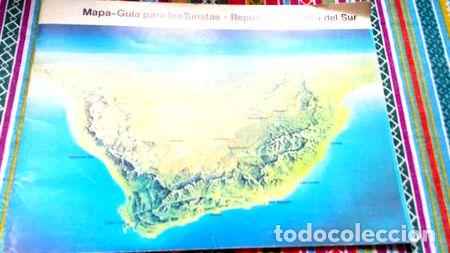 Thematic medals: mapa guia para los turistas africa del sur envios c62