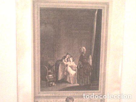 Thematic medals: lamina antigua la marchande a la toilette