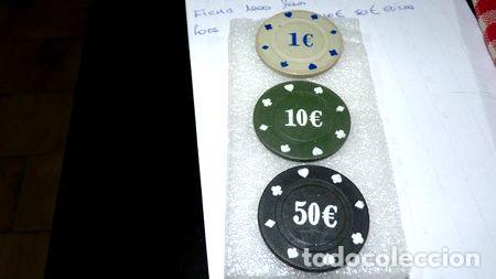 Thematic medals: fichas lote de tres