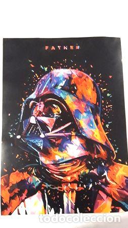 Medallas tem&aacute;ticas: poster father darth vader - Foto 1