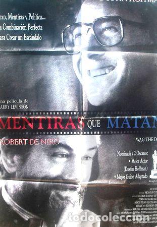 M&eacute;dailles th&eacute;matiques: afiche original de la pelicula mentiras que matan r de niro