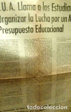 M&eacute;dailles th&eacute;matiques: afiche fua federacion universitaria 1966