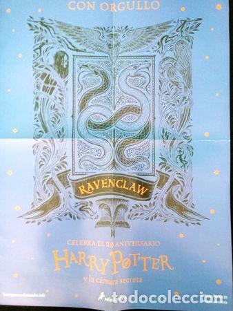 M&eacute;dailles th&eacute;matiques: poster harry potter 20 aniversario casa ravenclaw