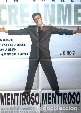M&eacute;dailles th&eacute;matiques: afiche original de la pelicula mentiroso mentiroso