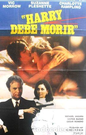 M&eacute;dailles th&eacute;matiques: afiche original de la pelicula harry debe morir