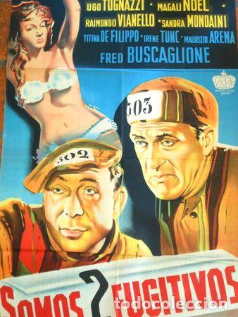 M&eacute;dailles th&eacute;matiques: afiche de pelicula somos 2 fugitivos