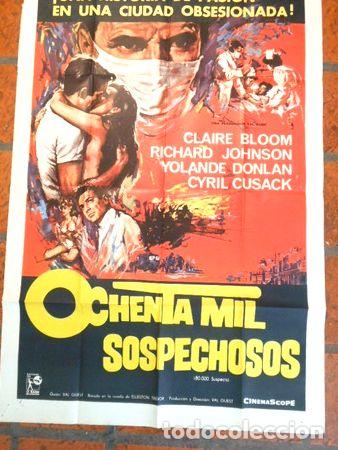Thematic medals: afiche de cine ochenta mil sospechosos cod113