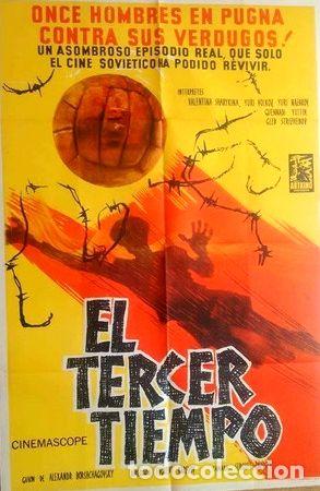 Thematic medals: antiguo afiche poster original de cine el tercer tiempo