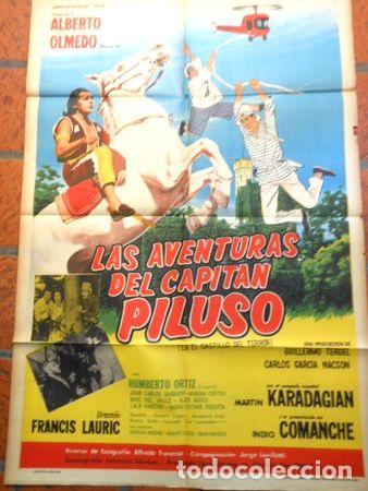 Thematic medals: afiche de cine las aventuras del capitan piluso n1