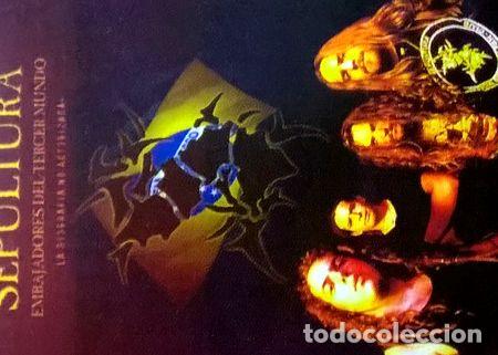 Medallas tem&aacute;ticas: poster de sepultura de brazil de los 90