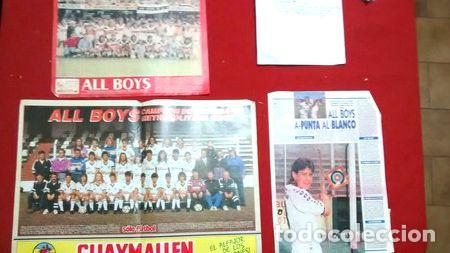 Medallas tem&aacute;ticas: all boys poster y fotoshistoria