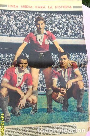 Medallas tem&aacute;ticas: antigua lamina central mundo deportivo lanus mediocampo 1956
