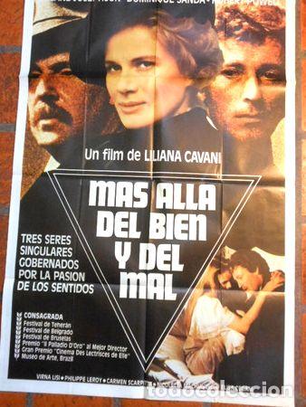 Medallas tem&aacute;ticas: afiche de cine mas alla del bien y del mal liliana cavani