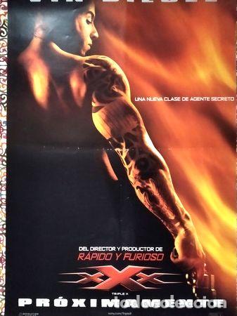 Medallas tem&aacute;ticas: afiche triple xxx original cine