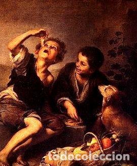 M&eacute;dailles th&eacute;matiques: poster lamina arte artistica murillo pinacoteca de munich