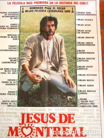 M&eacute;dailles th&eacute;matiques: afiche de pelicula jesus de montreal