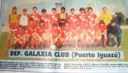 M&eacute;dailles th&eacute;matiques: deportivo galaxia de puerto iguazu miniposter