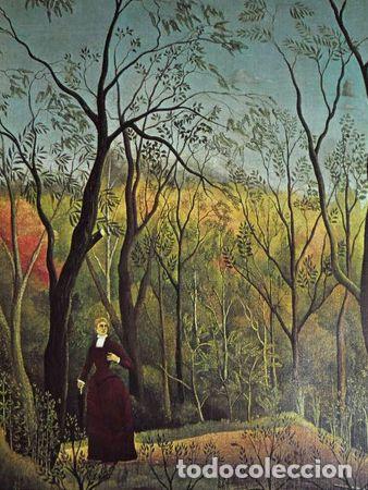 M&eacute;dailles th&eacute;matiques: reproduccion italiana nella foresta rousseau 50x40