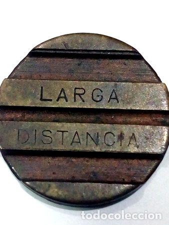 Medalhas tem&aacute;ticas: cospel larga distancia estrella