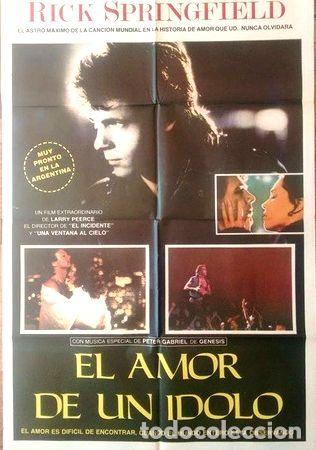 Medaglie tematiche: antiguo afiche poster original de cine el amor de un idolo