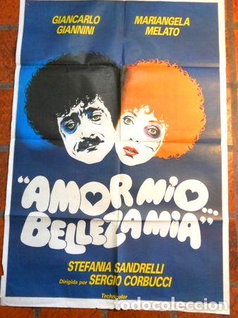 Medaglie tematiche: afiche de cine amor mio belleza mia giancarlo giannini