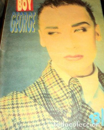 Medaglie tematiche: poster 1320 doble faz 38x28 boy george lara zimmerman