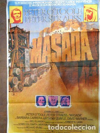 Medaglie tematiche: antiguo afiche poster original de cine masada