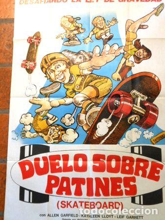 Medaglie tematiche: afiche de cine duelo sobre patines cod 186