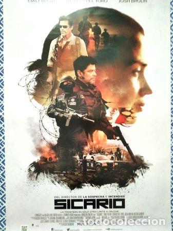 Medaglie tematiche: afiche cine sicario original