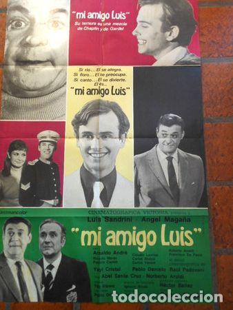 Medaglie tematiche: afiche de cine mi amigo luis luis sandrini n25