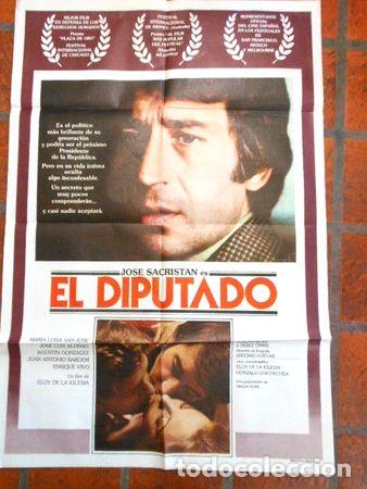 Medaglie tematiche: afiche de cine el diputado jose sacristan