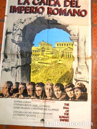 M&eacute;dailles th&eacute;matiques: afiche de cine la caida del imperio romano sophia loren