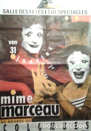 M&eacute;dailles th&eacute;matiques: marcel marceau afiche original