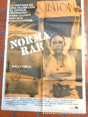 M&eacute;dailles th&eacute;matiques: afiche de cine norma rae sally field