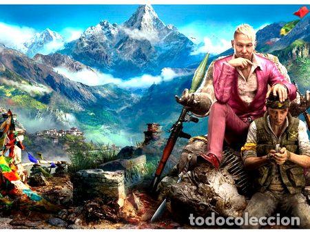 M&eacute;dailles th&eacute;matiques: poster far cry 4 47x32cm 200grms