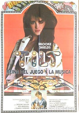 M&eacute;dailles th&eacute;matiques: antiguo afiche poster original d cine tilt