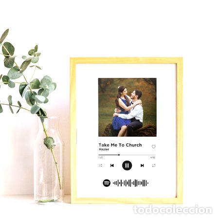 M&eacute;dailles th&eacute;matiques: cuadro spotify con codigo regalo especial