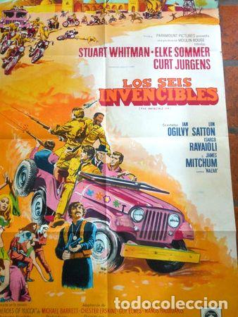 M&eacute;dailles th&eacute;matiques: afiche de pelicula los seis invencibles
