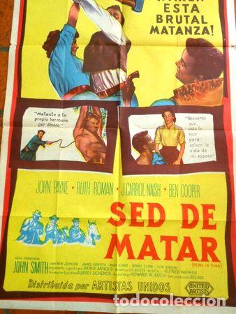 M&eacute;dailles th&eacute;matiques: afiche de pelicula sed de matar