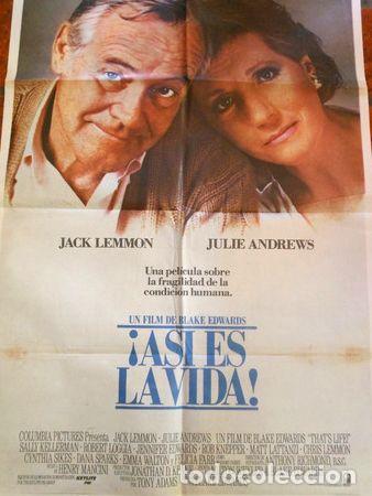 M&eacute;dailles th&eacute;matiques: afiche de pelicula asi es la vida