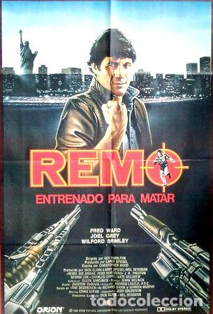 M&eacute;dailles th&eacute;matiques: afiche de cine original remo 1985