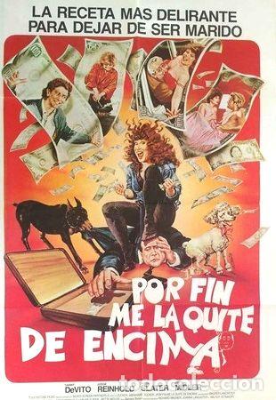 M&eacute;dailles th&eacute;matiques: antiguo afiche original d cine por fin me la quite de ensim