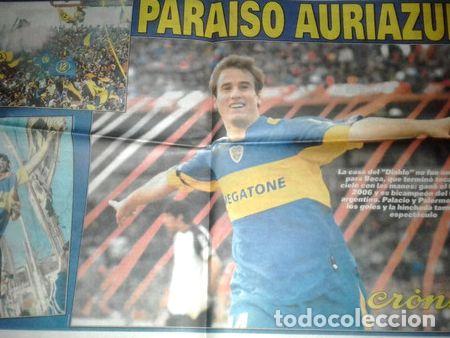 M&eacute;dailles th&eacute;matiques: poster boca bicampeon del diario cronica palermo y palacios