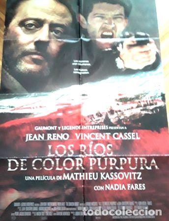 M&eacute;dailles th&eacute;matiques: afiche cine los rios color purpura jean reno vincent cassel