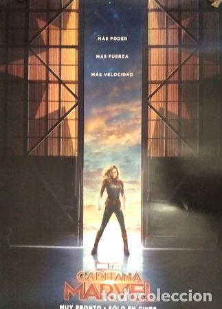 M&eacute;dailles th&eacute;matiques: afiche capitana marvel original cine