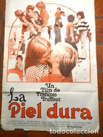 M&eacute;dailles th&eacute;matiques: afiche de cine la piel dura f truffaut cod 316
