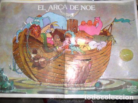 M&eacute;dailles th&eacute;matiques: poster el arca de noe ernesto horacio domingues 1981
