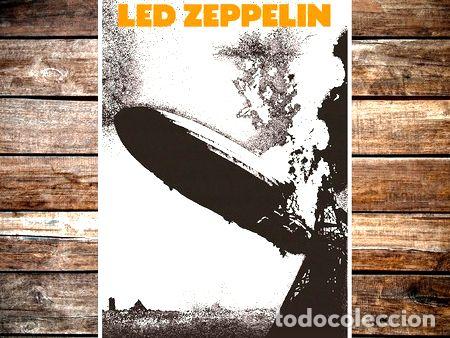 Medallas tem&aacute;ticas: poster de led zeppelin 47x32cm 200grms